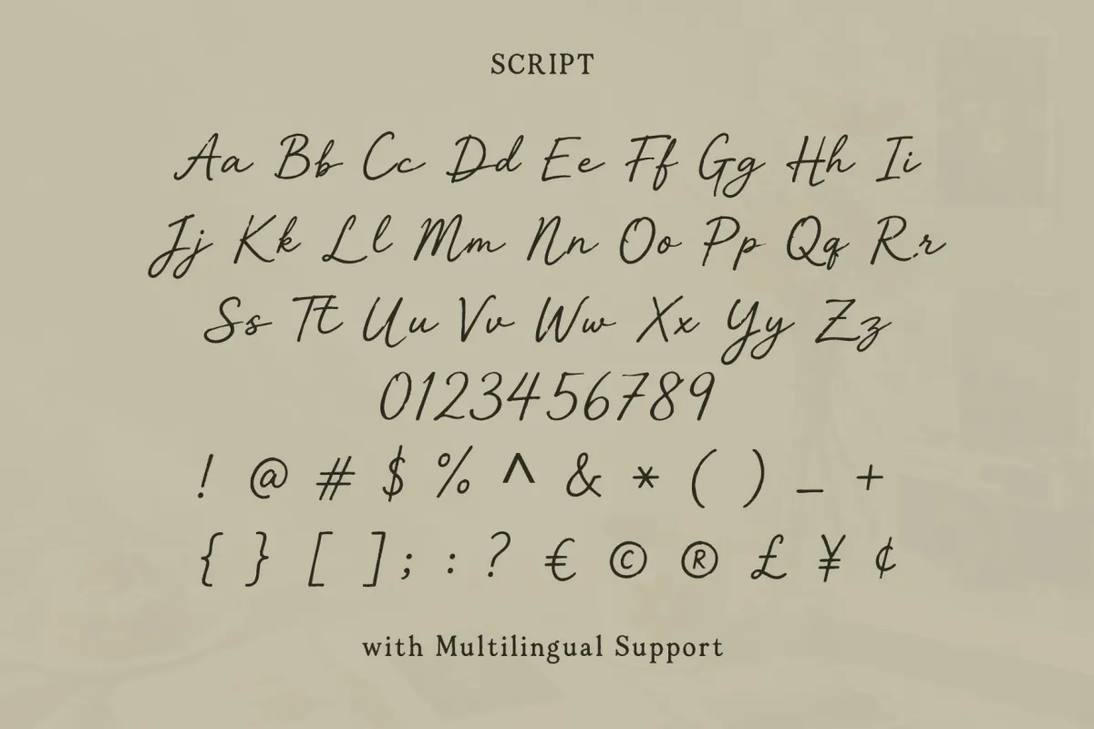 Tjiwidej Heritage – Serif & Script Font Duo