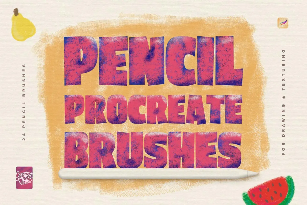Pencil Procreate Brushes
