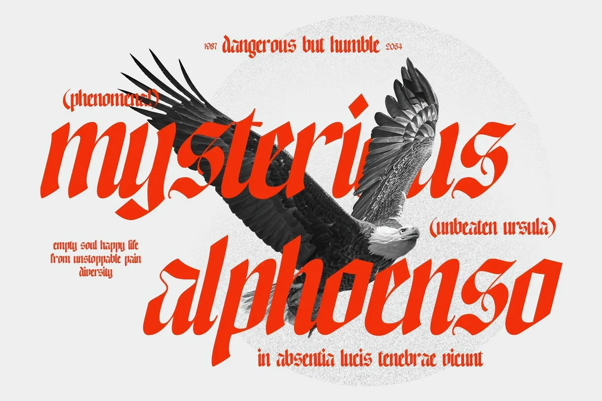 NCL Enigmatic Waesbendiy — Blackletter Font