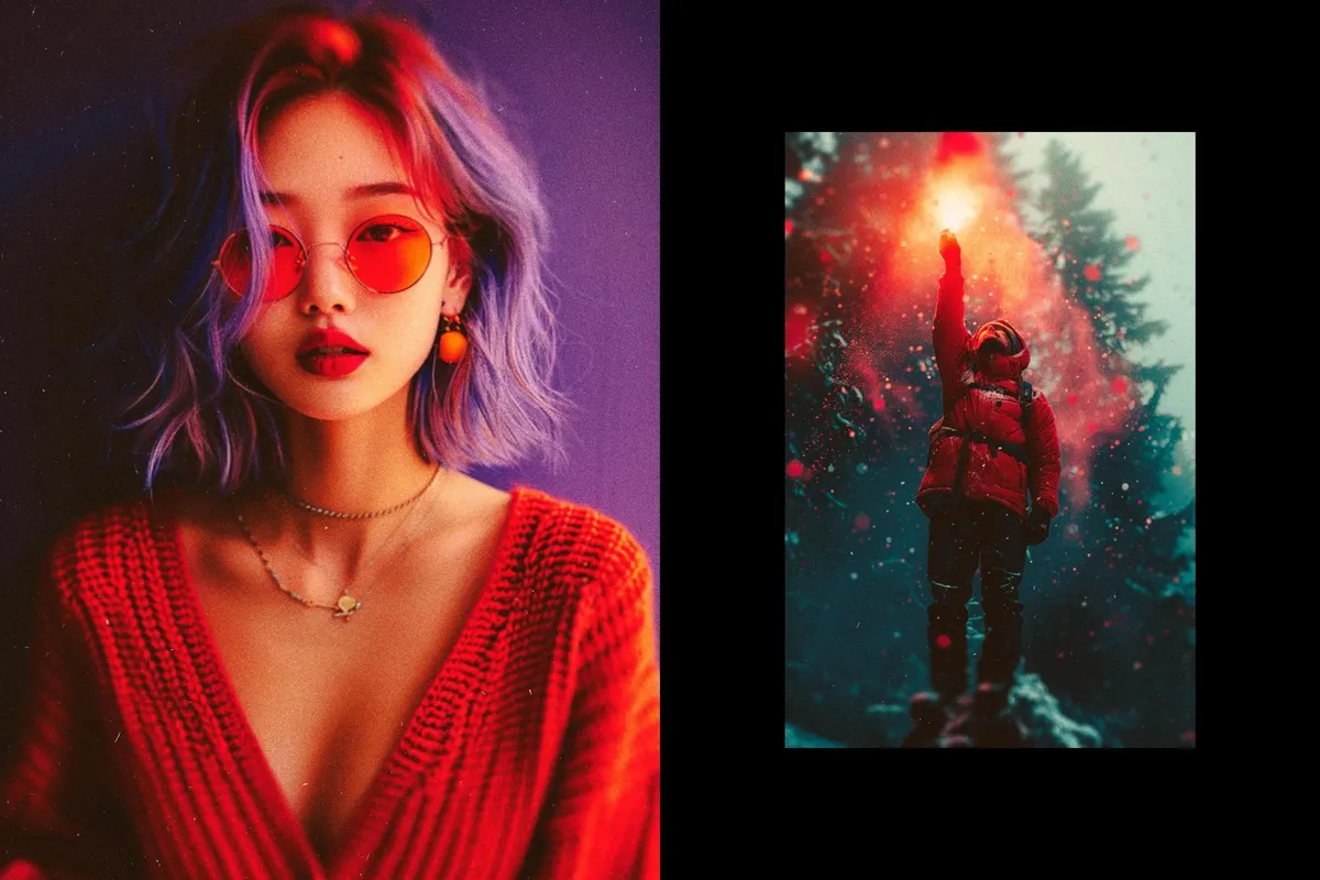 Warm Cinema Photo Effect