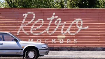 Retro Mockups Vol.1