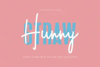 Hunny Straw Font Collection