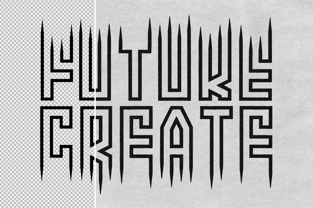 Ink Bleed Text & Logo Effect