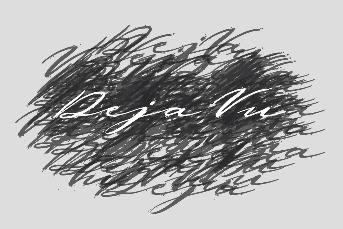 Deja-Vu — Handwritten Ink Font