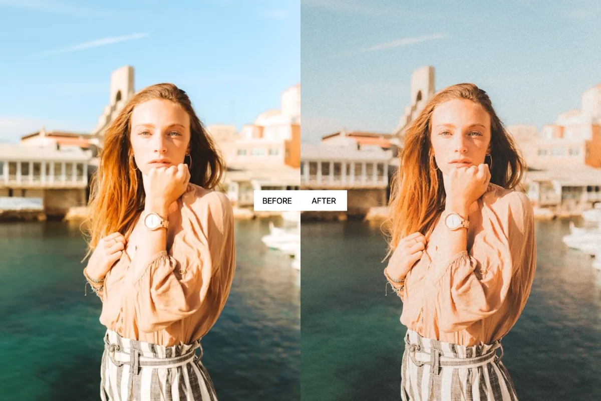Vintage Grain Film Lightroom Presets