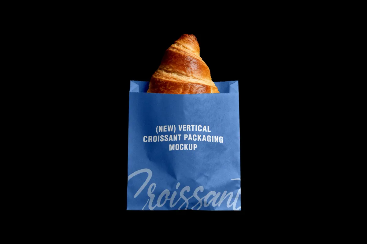 Croissant Bakery Mockup