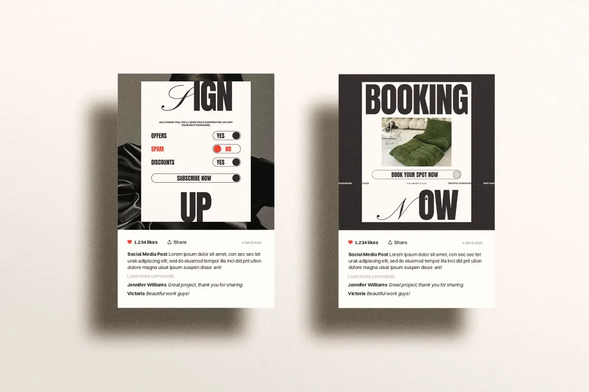 Social Media Kit Template