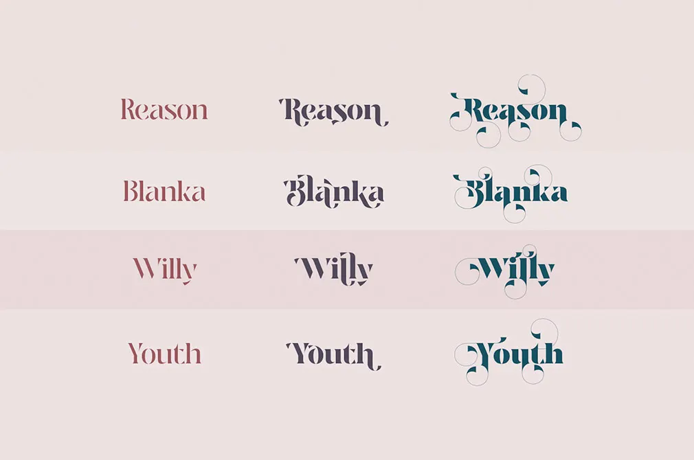 Losta Parka — Decorative Stencil Font Family