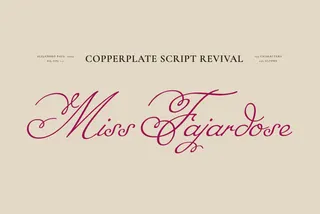 Miss Fajardose - Free Ornamental Monogram Font