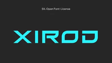 Xirod - Space Arcade Font