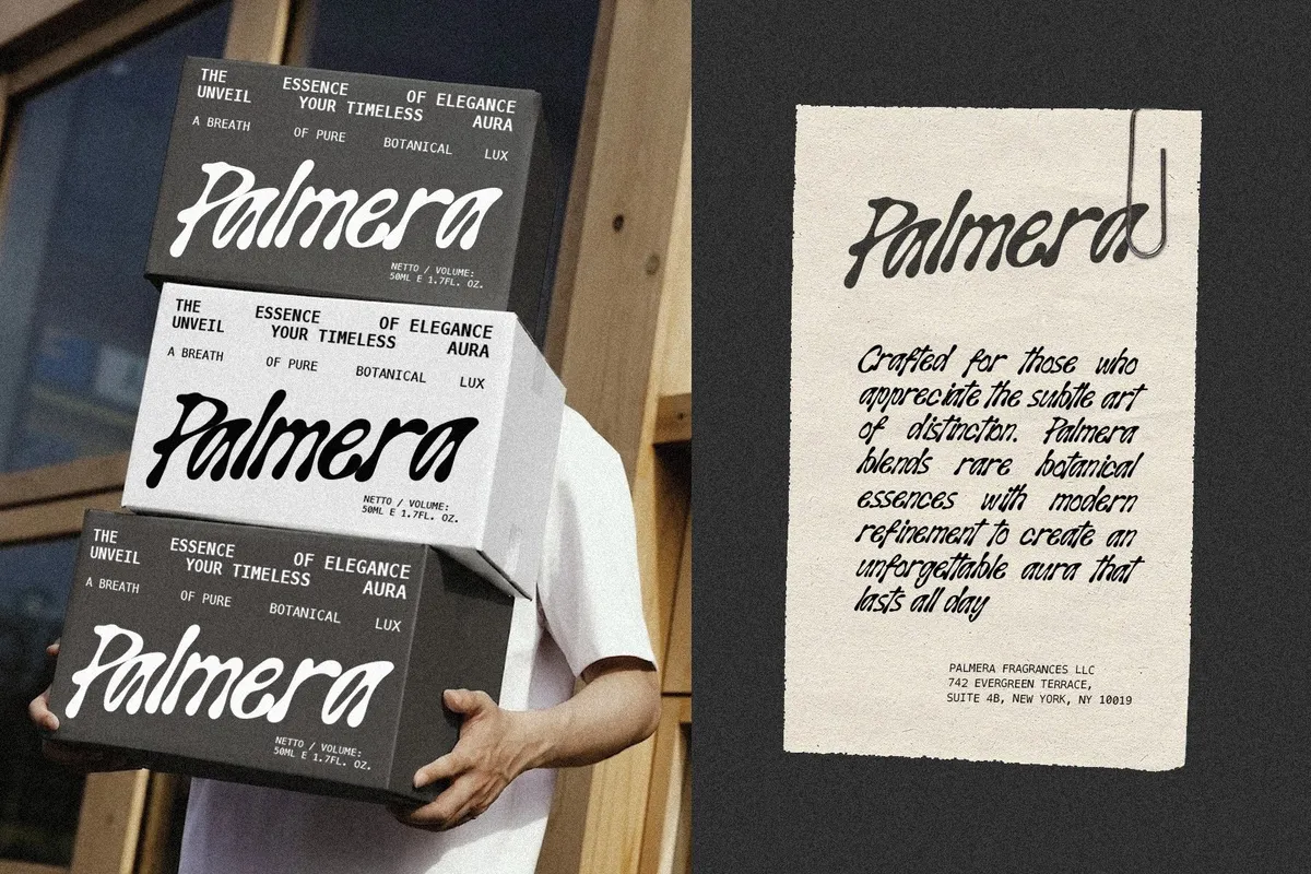 Mosquelo — A Raw & Fluid Brutalist Typeface