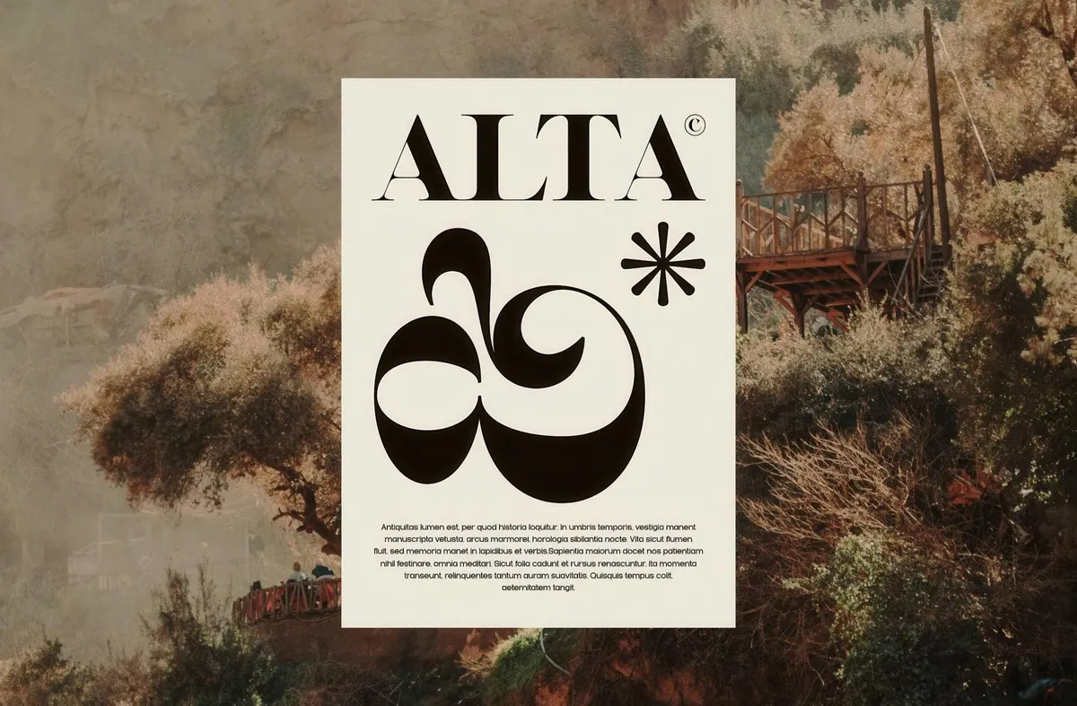 Bellise de Serif Font