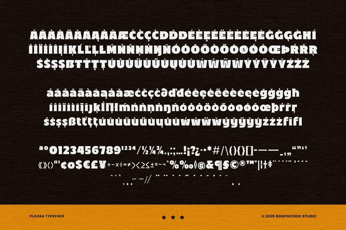 Flahav Font