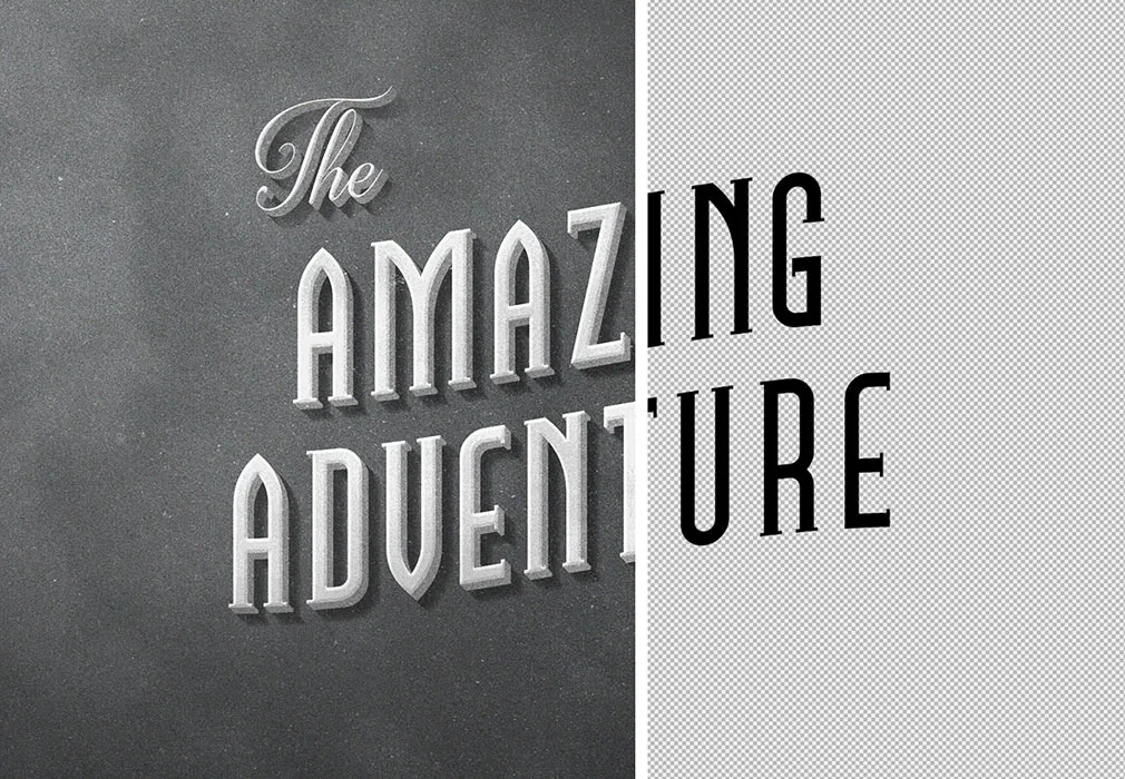 Old Movie Title Text Effects