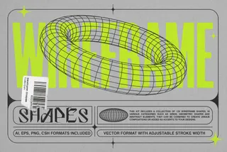 Wireframe Shapes Collection