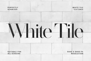 Seamless White Tile Textures
