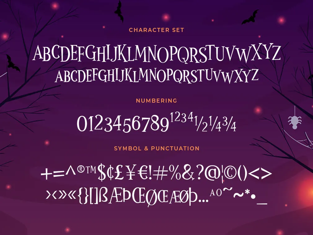 Wonder Night Display Font