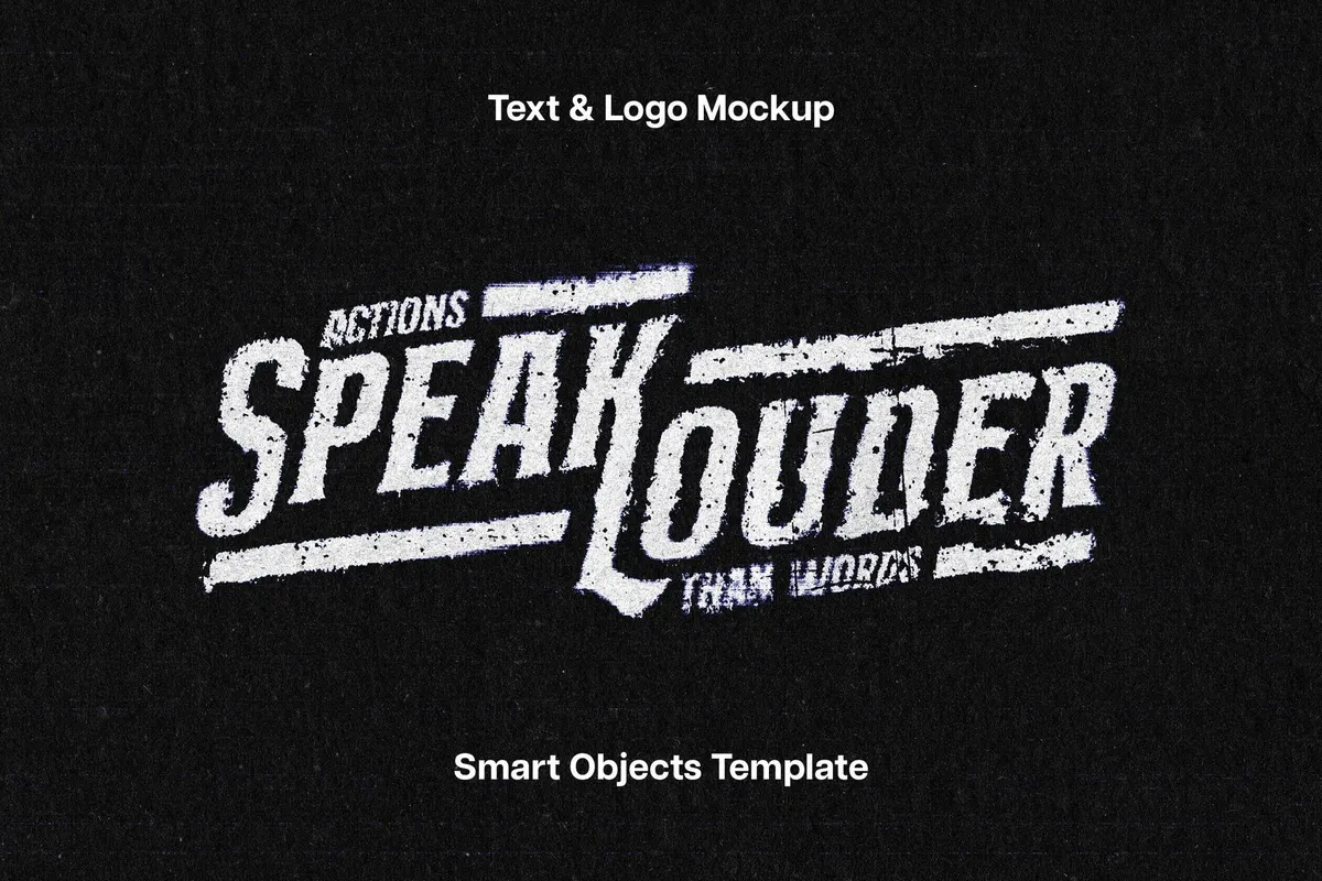 Ink Distortion Text Effect