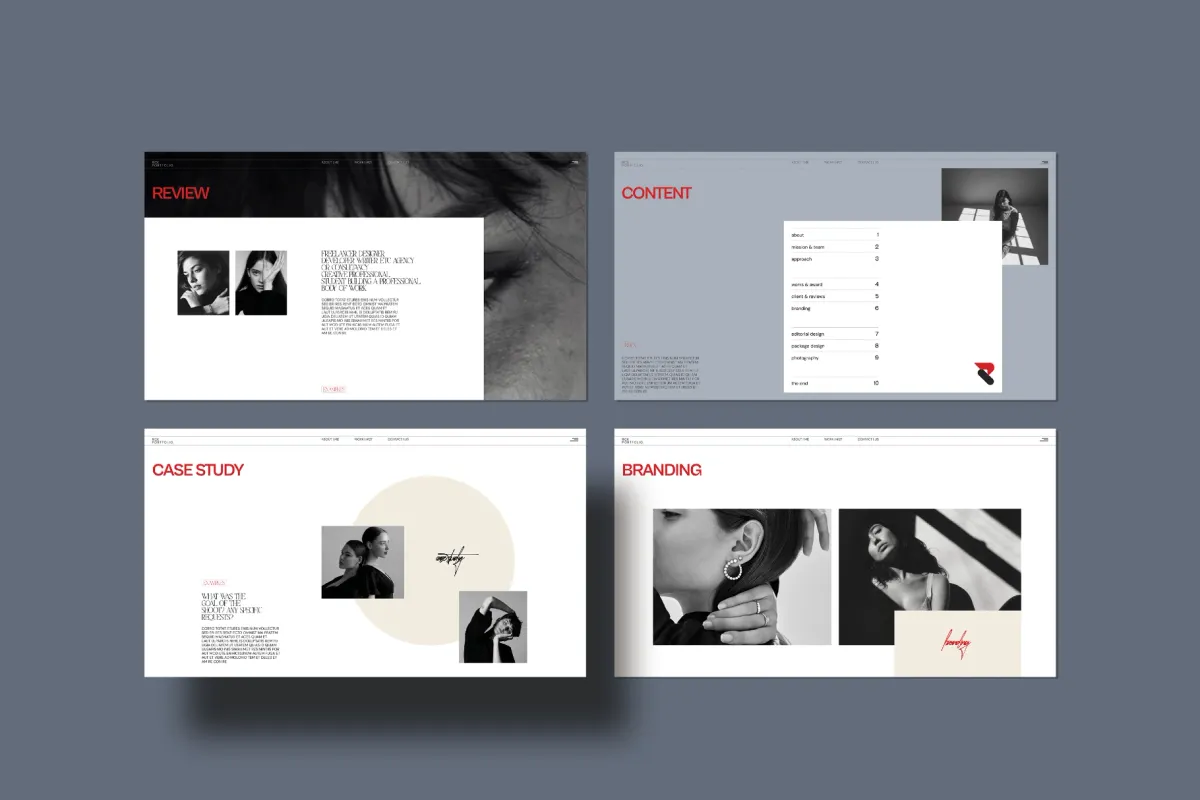 RICK | Portfolio Template