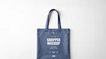 Isolated Shopper Mockup