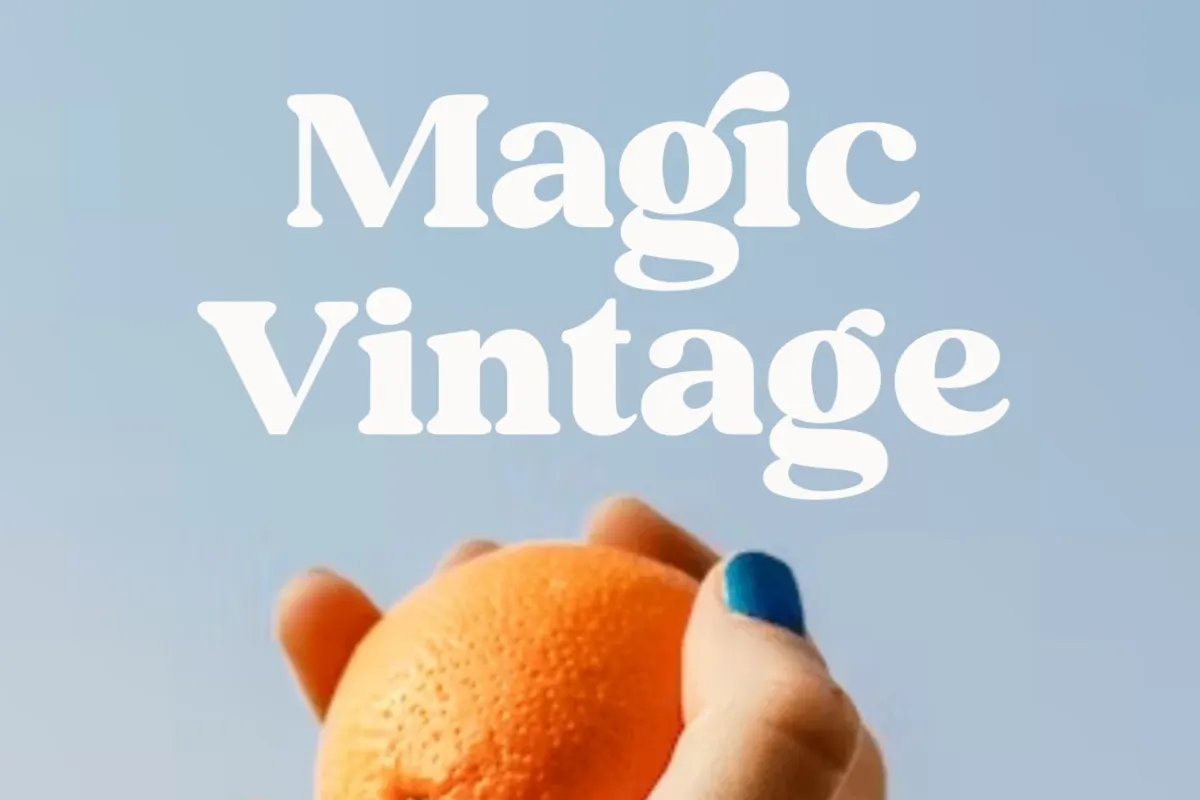 Bright Almond - Modern Retro Serif Font