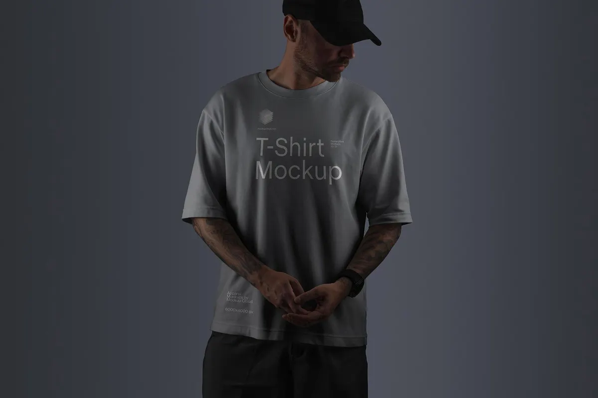DUSK Studio Light T-Shirt Mockup