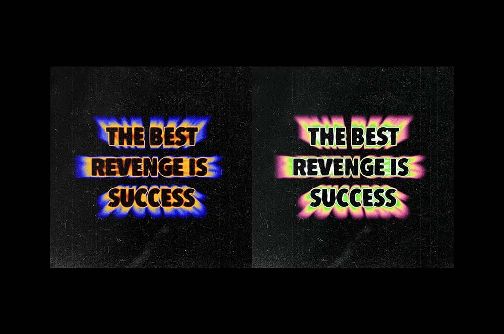 Vintage Cosmic Text Effect