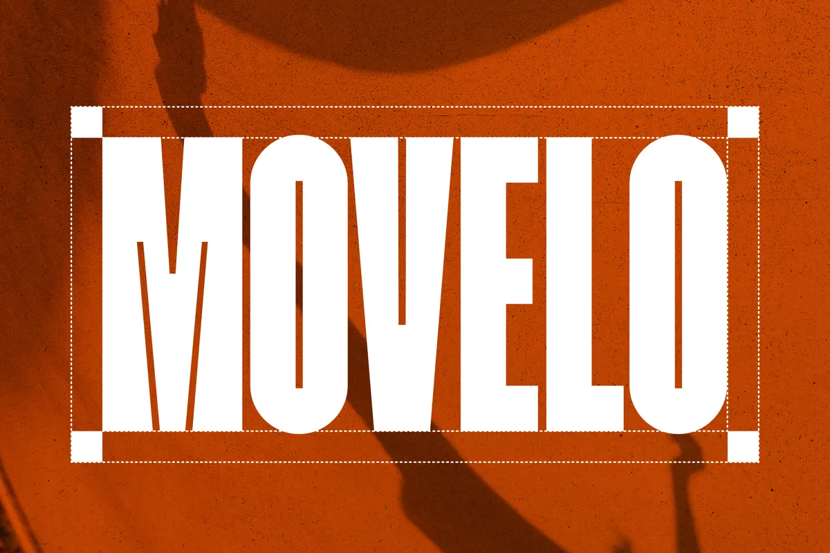 Movault - Tall Super Condensed Sans Serif Font
