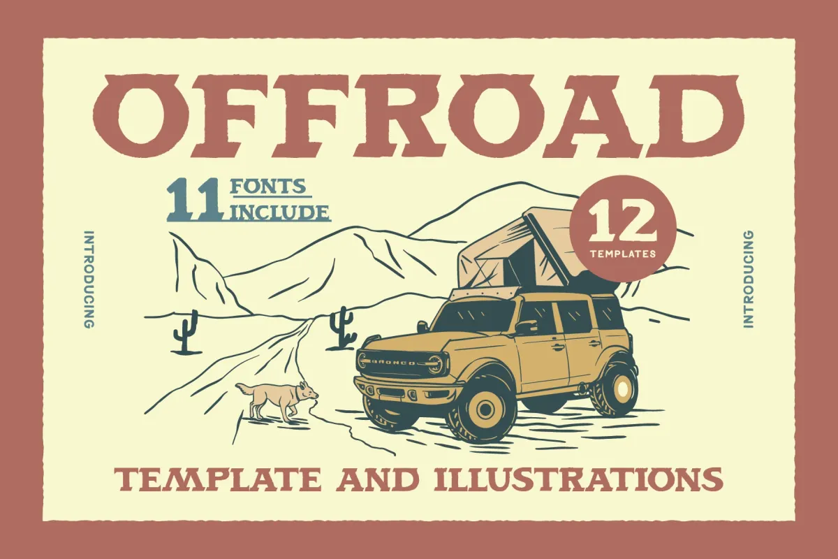 Offroad Adventure Graphic Collection