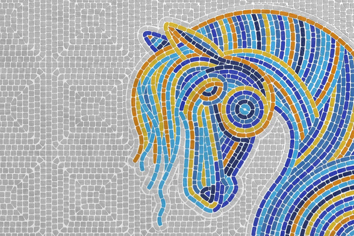 Mosaic Tile Procreate Brushes