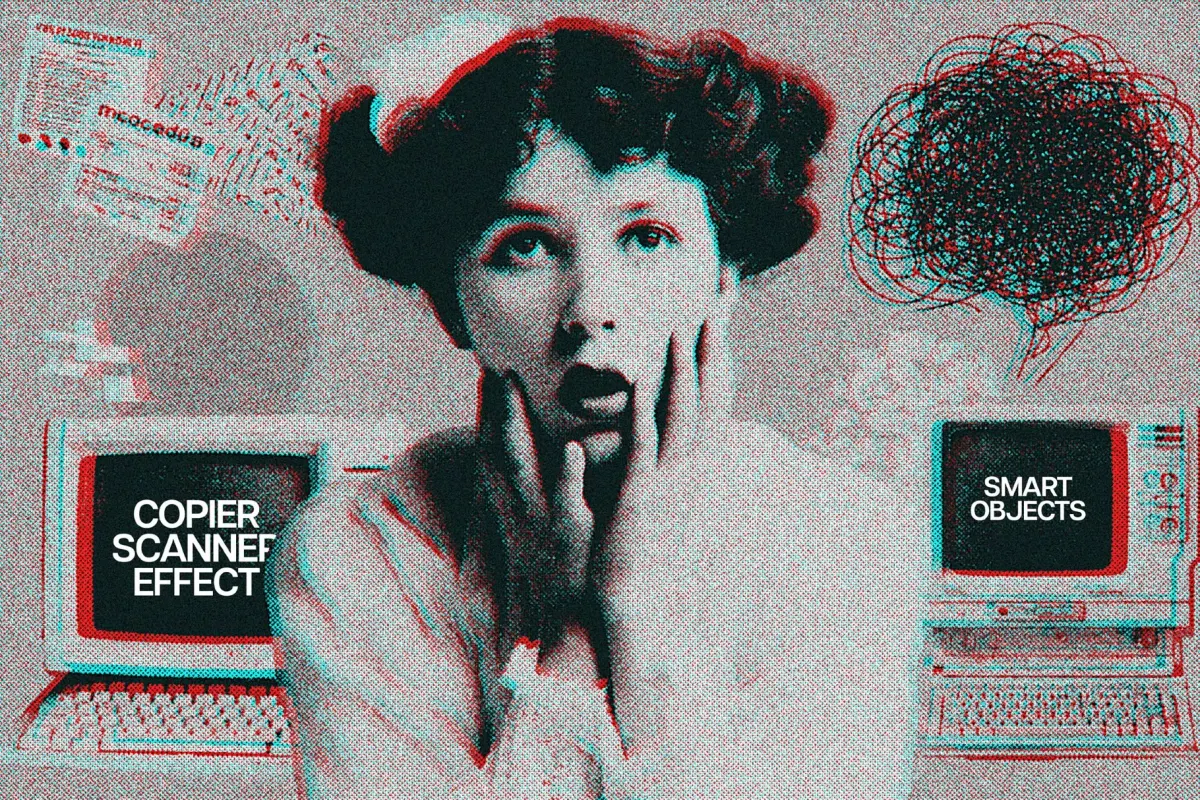 Copier Scanner Effect
