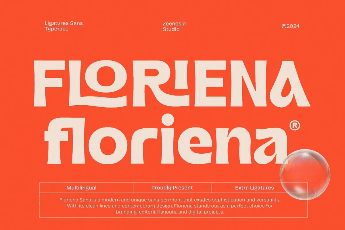 Floriena Ligatures Sans