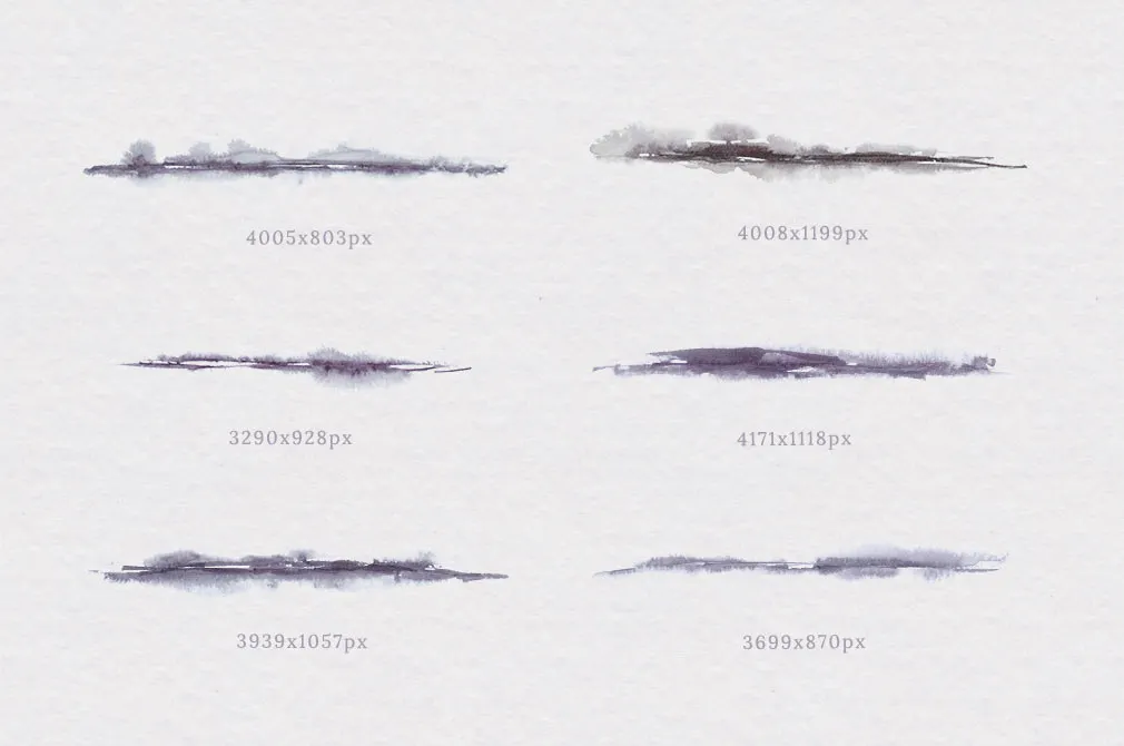 Forest Watercolor Landscapes