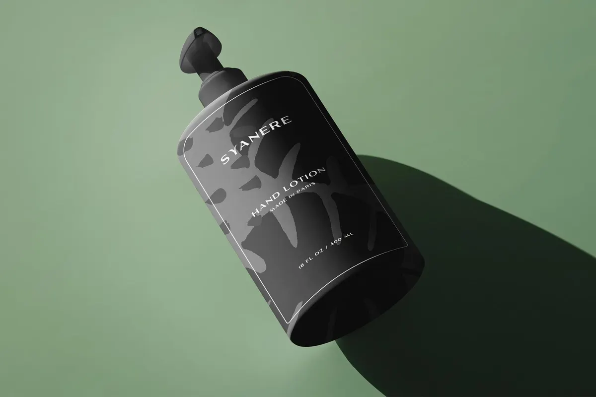 Beauty Product Pump Dispenser Mockup