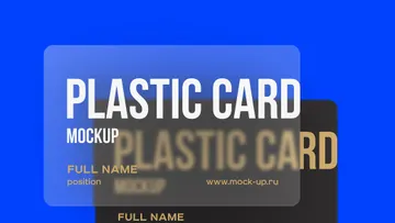 Plastic Card Mockups