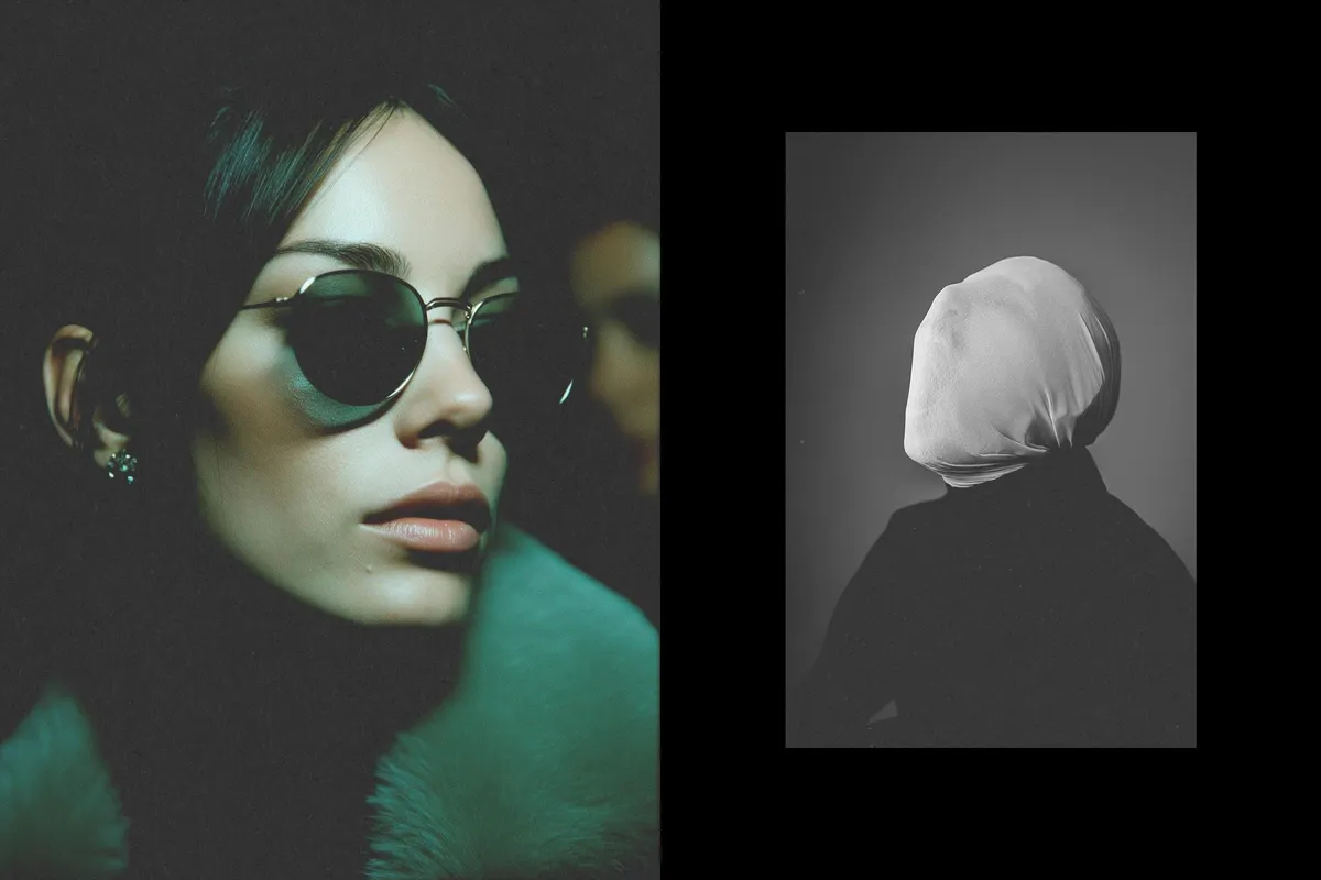 Bleached Paper Overlays Collection