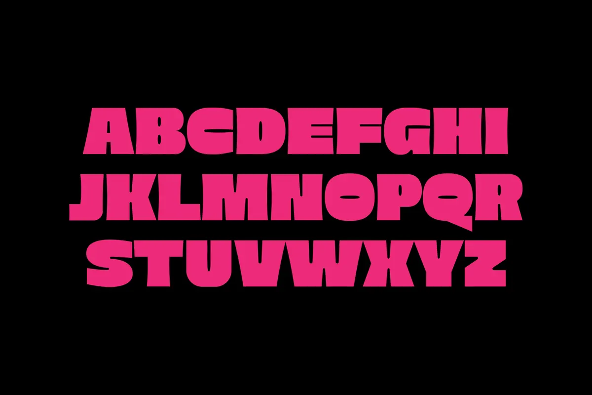 Wister - Groovy Bold Display Font