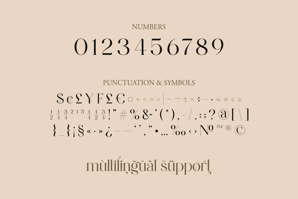 Gastrub - Modern Elegant Serif Font