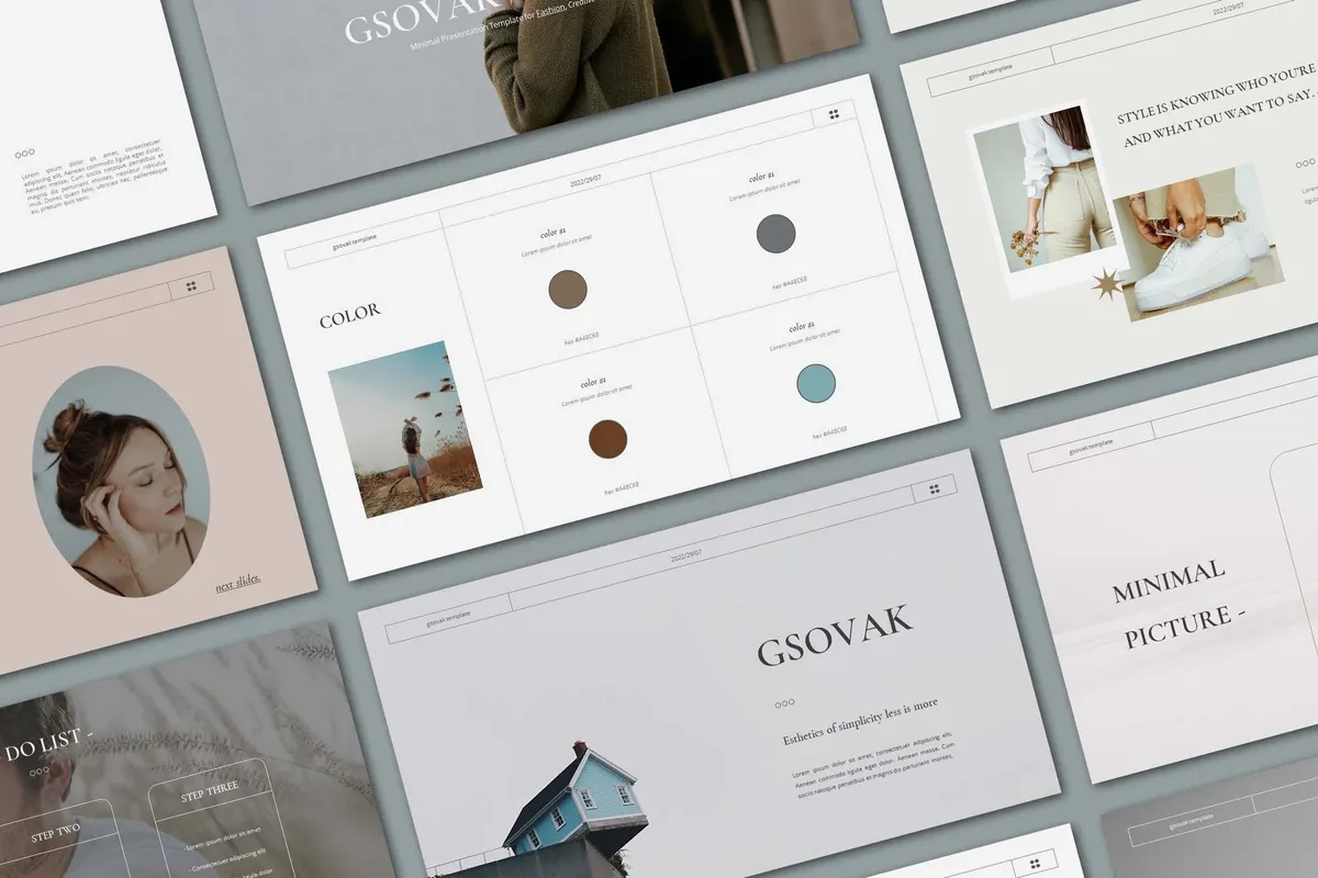 GSOVAK — Google Slides Template