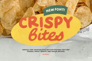 Crispy Bites - Cute Handwritten Font