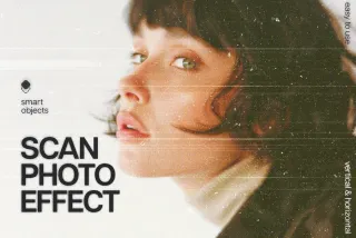 Retro Scanner Photo Effect