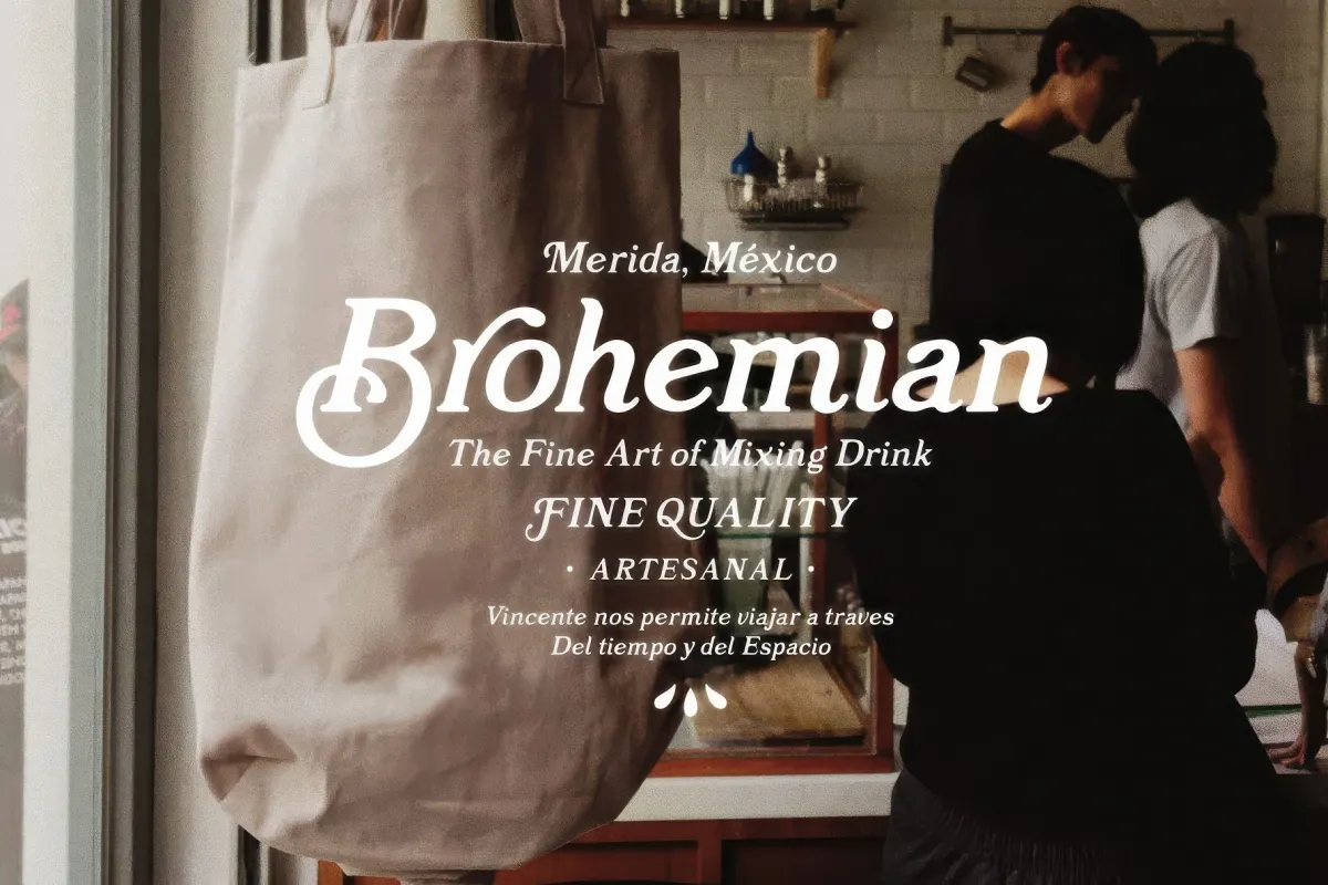 El-Hidrant: Serif Font With Swashes