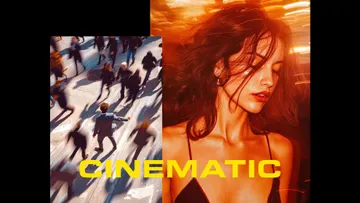 Cinematic Light Poster Effect