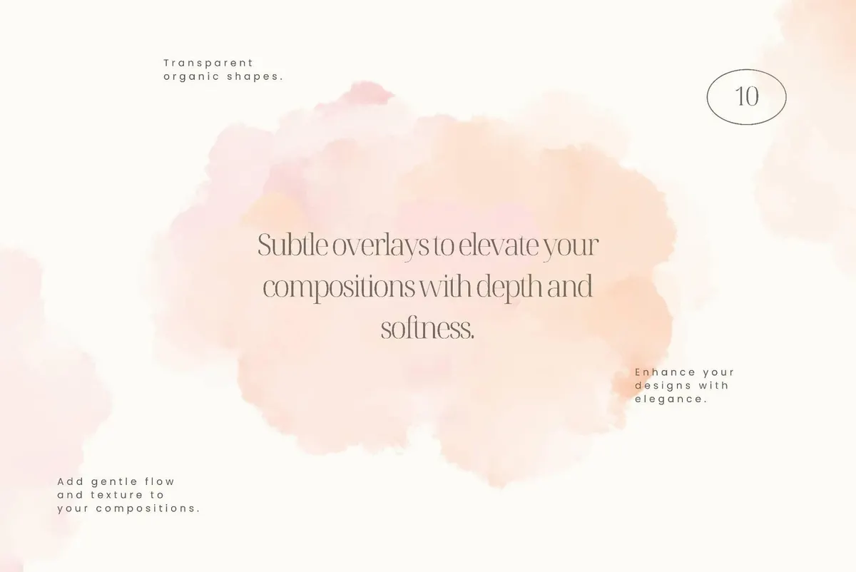 Soft Blush Watercolor Backgrounds