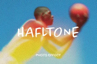 Dots Halftone Effect