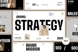 Brand Strategy Presentation Powerpoint Template