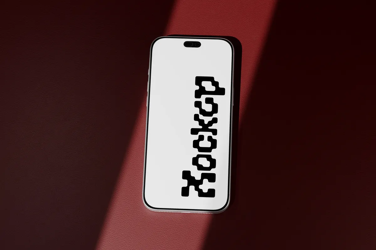 iPhone 18 Pro Max Light Beam Mockup