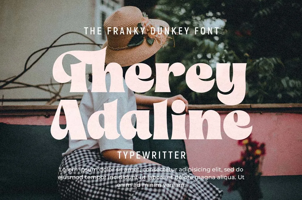 The Franky Dunkey — Display Typeface