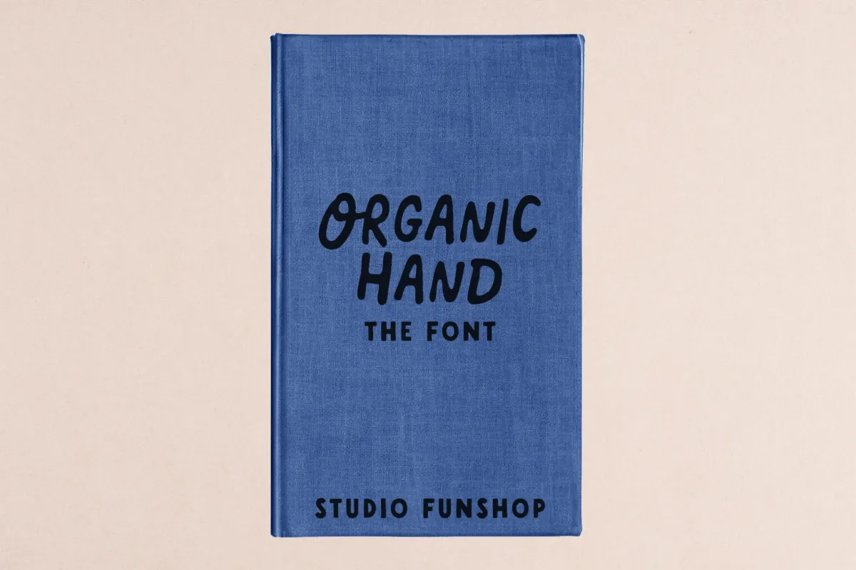 Organic Hand - Semi-Script Font