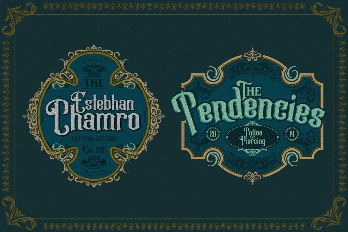 Hornbuckle - Vintage Blackletter Font